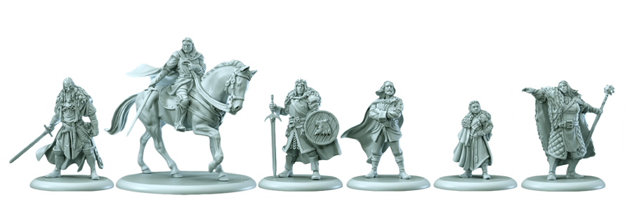 A Song of Ice and Fire : Tabletop Miniatures Game - Stark Heroes #3